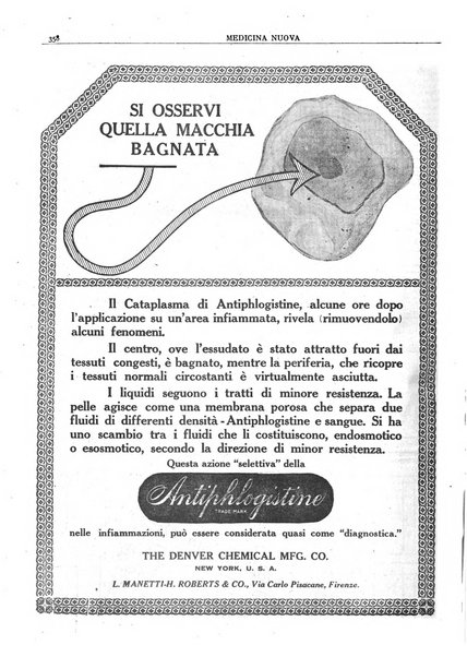 Medicina nuova periodico settimanale di scienze mediche, giurisprudenza sanitaria, medicina sociale e interessi delle classi sanitarie