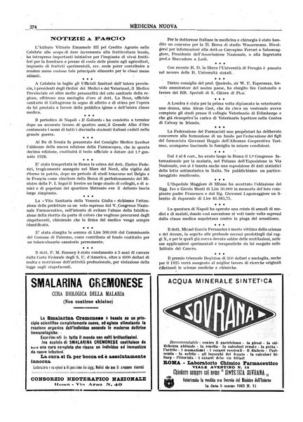 Medicina nuova periodico settimanale di scienze mediche, giurisprudenza sanitaria, medicina sociale e interessi delle classi sanitarie