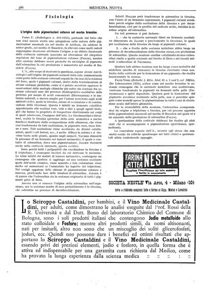 Medicina nuova periodico settimanale di scienze mediche, giurisprudenza sanitaria, medicina sociale e interessi delle classi sanitarie