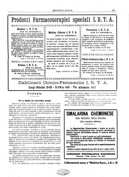 Medicina nuova periodico settimanale di scienze mediche, giurisprudenza sanitaria, medicina sociale e interessi delle classi sanitarie