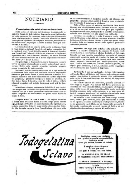 Medicina nuova periodico settimanale di scienze mediche, giurisprudenza sanitaria, medicina sociale e interessi delle classi sanitarie