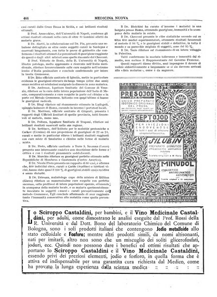 Medicina nuova periodico settimanale di scienze mediche, giurisprudenza sanitaria, medicina sociale e interessi delle classi sanitarie