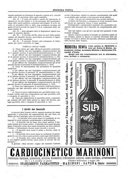 Medicina nuova periodico settimanale di scienze mediche, giurisprudenza sanitaria, medicina sociale e interessi delle classi sanitarie