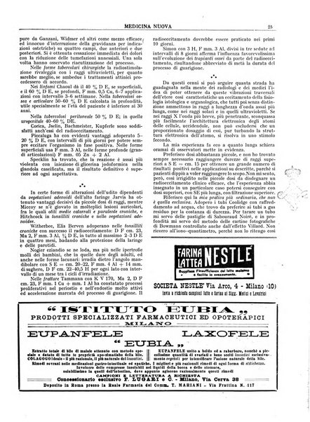 Medicina nuova periodico settimanale di scienze mediche, giurisprudenza sanitaria, medicina sociale e interessi delle classi sanitarie