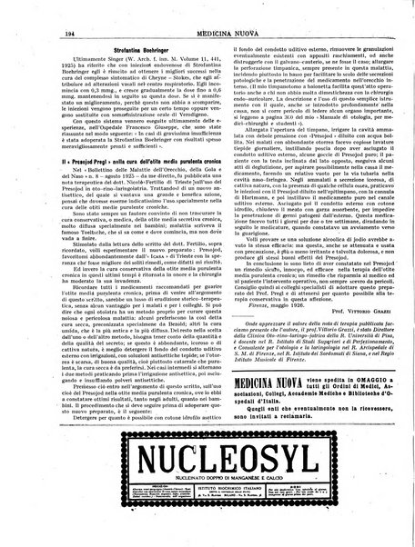 Medicina nuova periodico settimanale di scienze mediche, giurisprudenza sanitaria, medicina sociale e interessi delle classi sanitarie