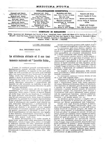 Medicina nuova periodico settimanale di scienze mediche, giurisprudenza sanitaria, medicina sociale e interessi delle classi sanitarie