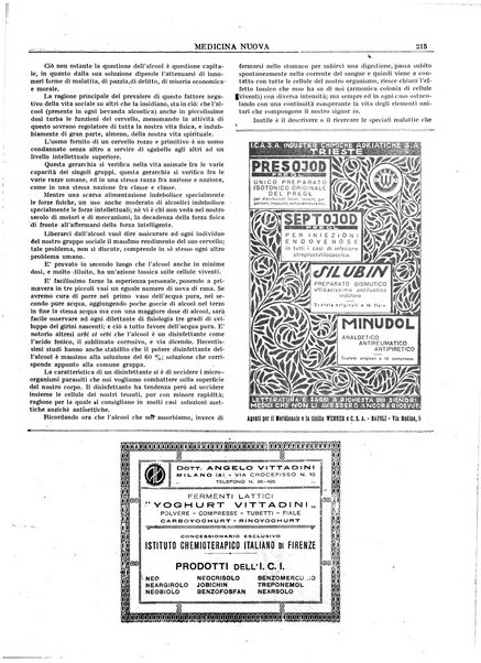 Medicina nuova periodico settimanale di scienze mediche, giurisprudenza sanitaria, medicina sociale e interessi delle classi sanitarie