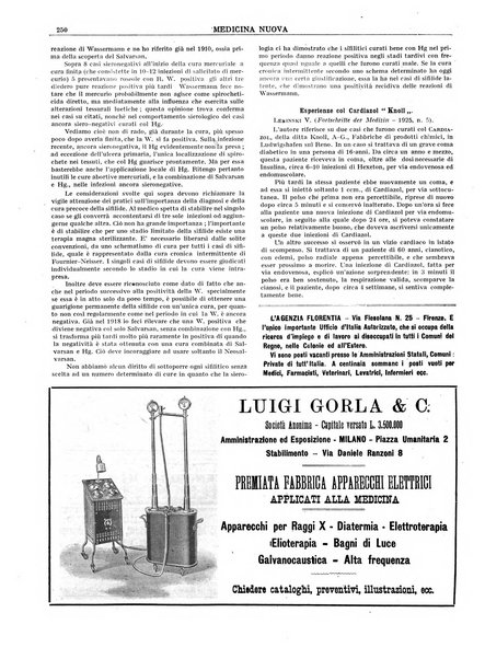 Medicina nuova periodico settimanale di scienze mediche, giurisprudenza sanitaria, medicina sociale e interessi delle classi sanitarie