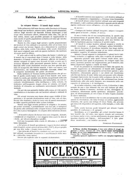 Medicina nuova periodico settimanale di scienze mediche, giurisprudenza sanitaria, medicina sociale e interessi delle classi sanitarie