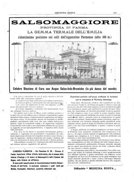 Medicina nuova periodico settimanale di scienze mediche, giurisprudenza sanitaria, medicina sociale e interessi delle classi sanitarie