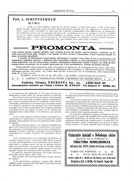 Medicina nuova periodico settimanale di scienze mediche, giurisprudenza sanitaria, medicina sociale e interessi delle classi sanitarie