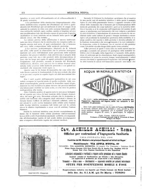 Medicina nuova periodico settimanale di scienze mediche, giurisprudenza sanitaria, medicina sociale e interessi delle classi sanitarie