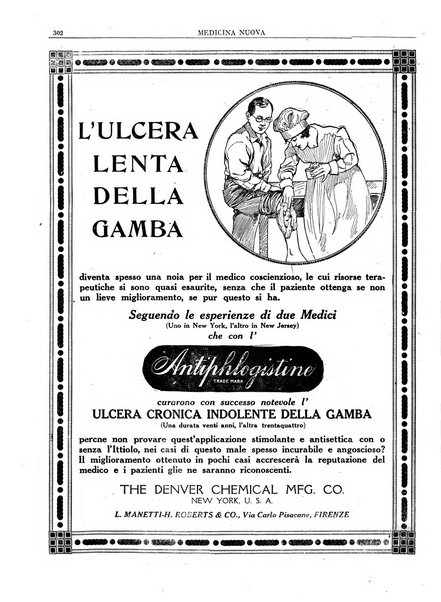 Medicina nuova periodico settimanale di scienze mediche, giurisprudenza sanitaria, medicina sociale e interessi delle classi sanitarie