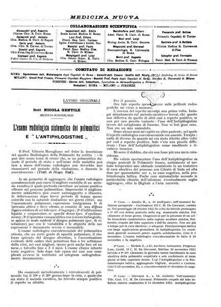 Medicina nuova periodico settimanale di scienze mediche, giurisprudenza sanitaria, medicina sociale e interessi delle classi sanitarie