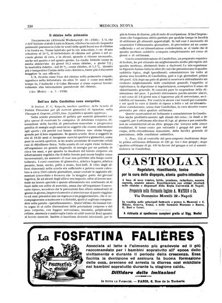 Medicina nuova periodico settimanale di scienze mediche, giurisprudenza sanitaria, medicina sociale e interessi delle classi sanitarie