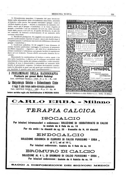 Medicina nuova periodico settimanale di scienze mediche, giurisprudenza sanitaria, medicina sociale e interessi delle classi sanitarie