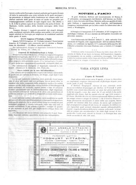 Medicina nuova periodico settimanale di scienze mediche, giurisprudenza sanitaria, medicina sociale e interessi delle classi sanitarie