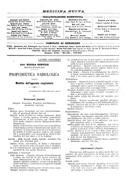 Medicina nuova periodico settimanale di scienze mediche, giurisprudenza sanitaria, medicina sociale e interessi delle classi sanitarie