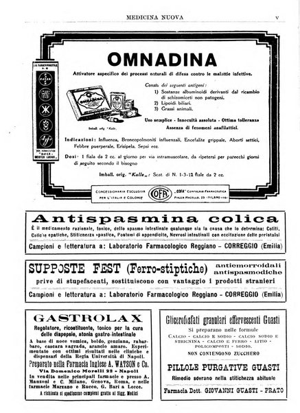 Medicina nuova periodico settimanale di scienze mediche, giurisprudenza sanitaria, medicina sociale e interessi delle classi sanitarie