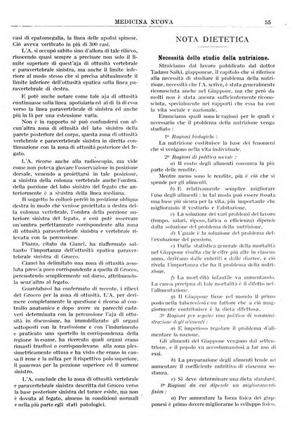 Medicina nuova periodico settimanale di scienze mediche, giurisprudenza sanitaria, medicina sociale e interessi delle classi sanitarie