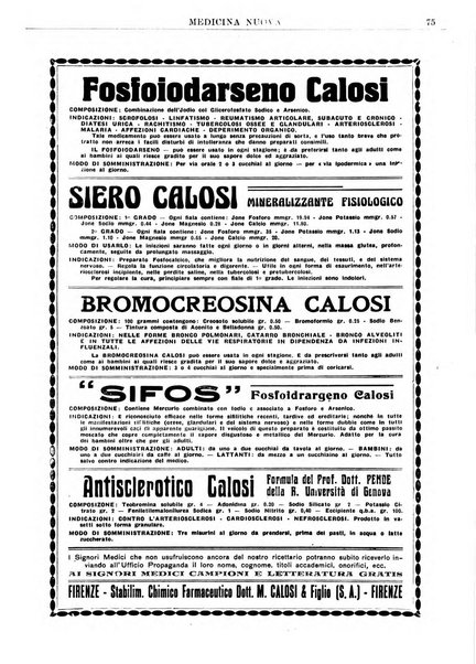 Medicina nuova periodico settimanale di scienze mediche, giurisprudenza sanitaria, medicina sociale e interessi delle classi sanitarie