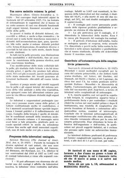 Medicina nuova periodico settimanale di scienze mediche, giurisprudenza sanitaria, medicina sociale e interessi delle classi sanitarie