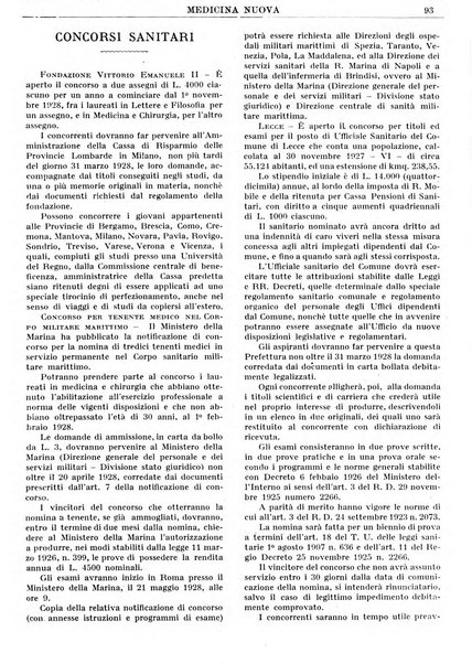 Medicina nuova periodico settimanale di scienze mediche, giurisprudenza sanitaria, medicina sociale e interessi delle classi sanitarie