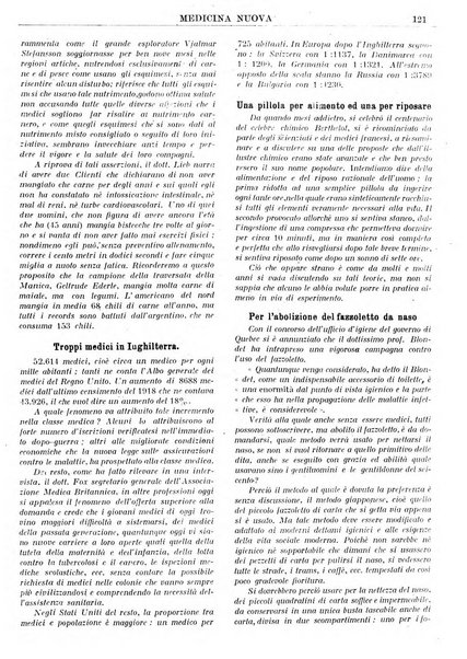 Medicina nuova periodico settimanale di scienze mediche, giurisprudenza sanitaria, medicina sociale e interessi delle classi sanitarie