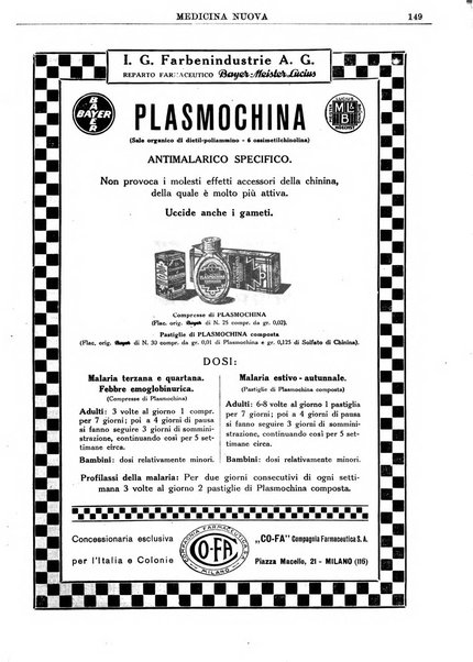 Medicina nuova periodico settimanale di scienze mediche, giurisprudenza sanitaria, medicina sociale e interessi delle classi sanitarie