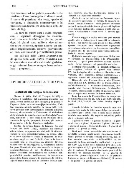 Medicina nuova periodico settimanale di scienze mediche, giurisprudenza sanitaria, medicina sociale e interessi delle classi sanitarie