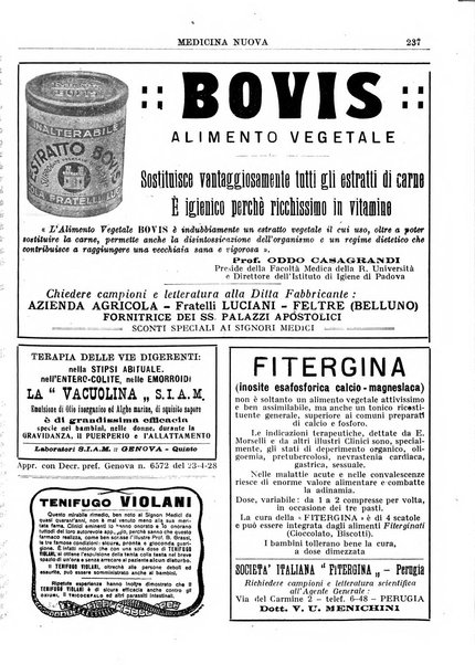 Medicina nuova periodico settimanale di scienze mediche, giurisprudenza sanitaria, medicina sociale e interessi delle classi sanitarie