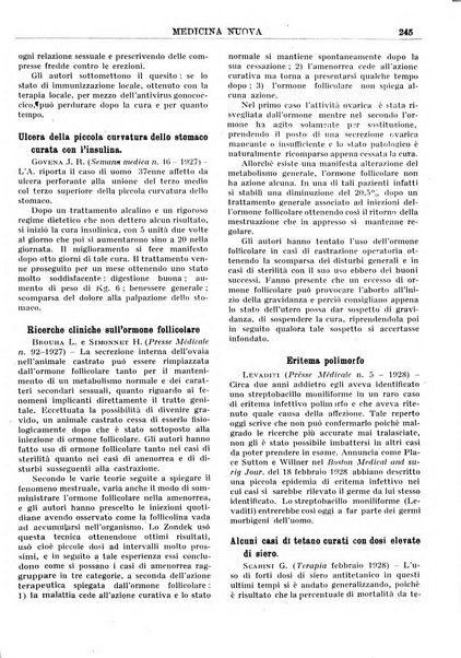 Medicina nuova periodico settimanale di scienze mediche, giurisprudenza sanitaria, medicina sociale e interessi delle classi sanitarie