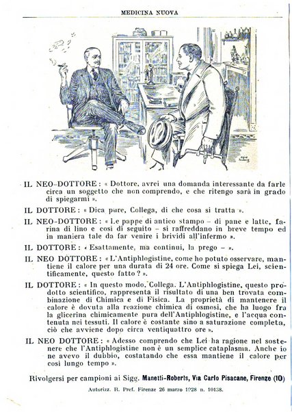 Medicina nuova periodico settimanale di scienze mediche, giurisprudenza sanitaria, medicina sociale e interessi delle classi sanitarie