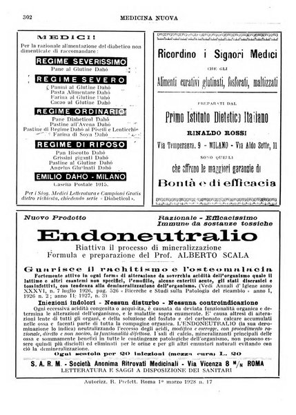 Medicina nuova periodico settimanale di scienze mediche, giurisprudenza sanitaria, medicina sociale e interessi delle classi sanitarie