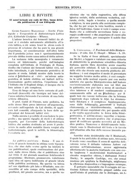 Medicina nuova periodico settimanale di scienze mediche, giurisprudenza sanitaria, medicina sociale e interessi delle classi sanitarie