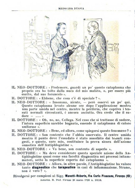 Medicina nuova periodico settimanale di scienze mediche, giurisprudenza sanitaria, medicina sociale e interessi delle classi sanitarie