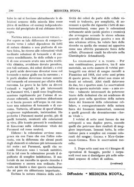 Medicina nuova periodico settimanale di scienze mediche, giurisprudenza sanitaria, medicina sociale e interessi delle classi sanitarie