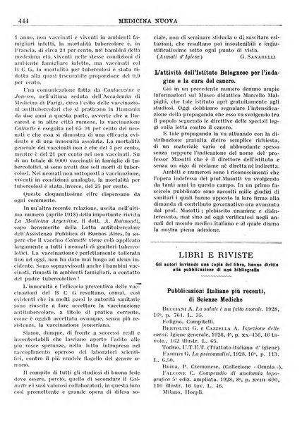 Medicina nuova periodico settimanale di scienze mediche, giurisprudenza sanitaria, medicina sociale e interessi delle classi sanitarie