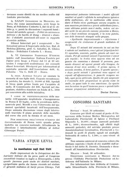 Medicina nuova periodico settimanale di scienze mediche, giurisprudenza sanitaria, medicina sociale e interessi delle classi sanitarie