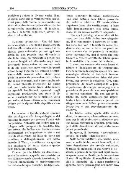 Medicina nuova periodico settimanale di scienze mediche, giurisprudenza sanitaria, medicina sociale e interessi delle classi sanitarie