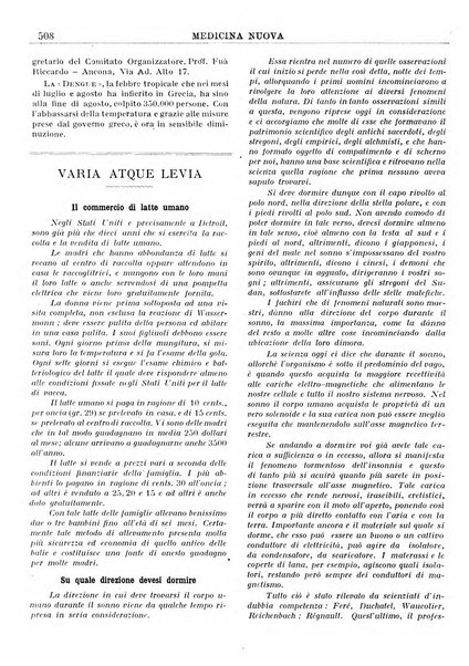 Medicina nuova periodico settimanale di scienze mediche, giurisprudenza sanitaria, medicina sociale e interessi delle classi sanitarie