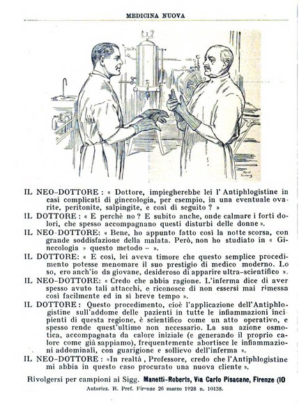 Medicina nuova periodico settimanale di scienze mediche, giurisprudenza sanitaria, medicina sociale e interessi delle classi sanitarie