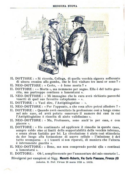 Medicina nuova periodico settimanale di scienze mediche, giurisprudenza sanitaria, medicina sociale e interessi delle classi sanitarie