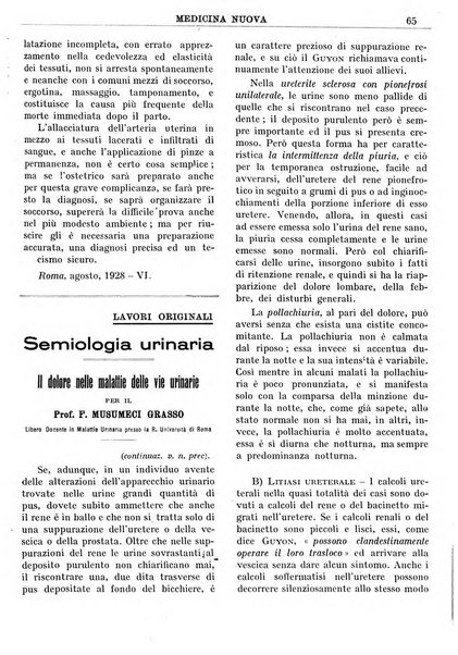 Medicina nuova periodico settimanale di scienze mediche, giurisprudenza sanitaria, medicina sociale e interessi delle classi sanitarie