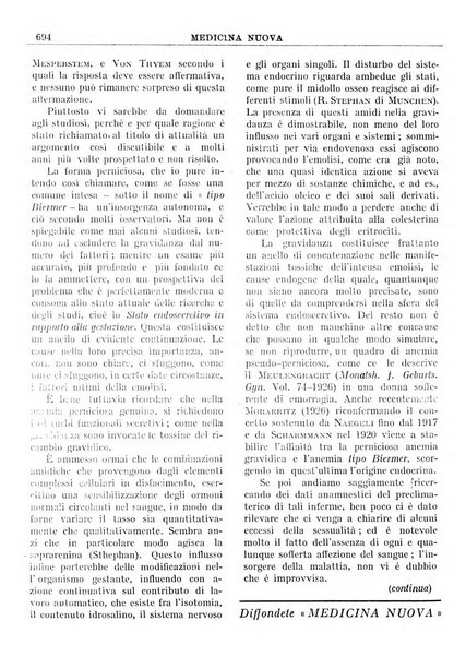 Medicina nuova periodico settimanale di scienze mediche, giurisprudenza sanitaria, medicina sociale e interessi delle classi sanitarie