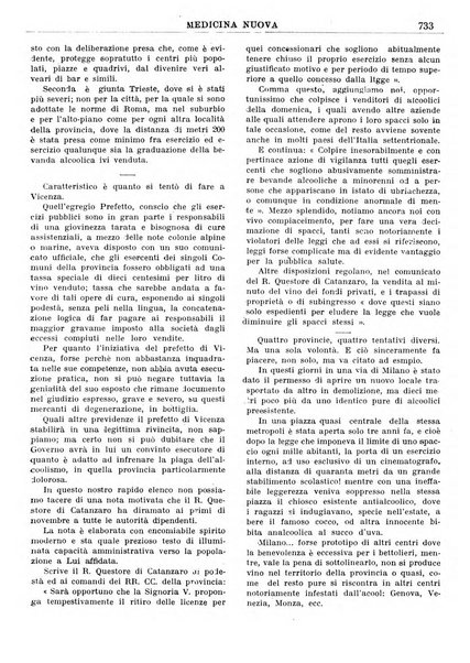 Medicina nuova periodico settimanale di scienze mediche, giurisprudenza sanitaria, medicina sociale e interessi delle classi sanitarie