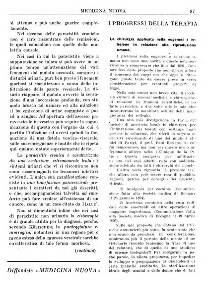 Medicina nuova periodico settimanale di scienze mediche, giurisprudenza sanitaria, medicina sociale e interessi delle classi sanitarie