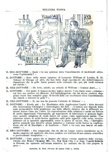 Medicina nuova periodico settimanale di scienze mediche, giurisprudenza sanitaria, medicina sociale e interessi delle classi sanitarie