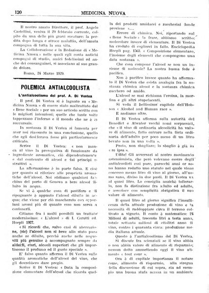 Medicina nuova periodico settimanale di scienze mediche, giurisprudenza sanitaria, medicina sociale e interessi delle classi sanitarie