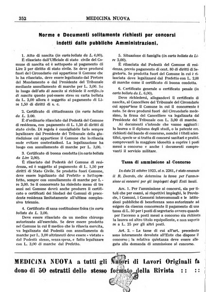 Medicina nuova periodico settimanale di scienze mediche, giurisprudenza sanitaria, medicina sociale e interessi delle classi sanitarie